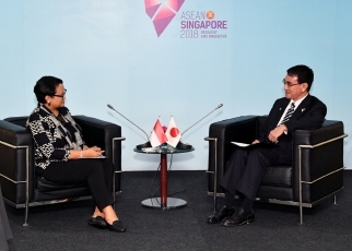 Japan-Indonesia Foreign Ministers' Meeting3