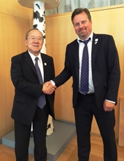(Photo 1) The 7th Japan-Sweden Joint Committee on Science and Technology Cooperation