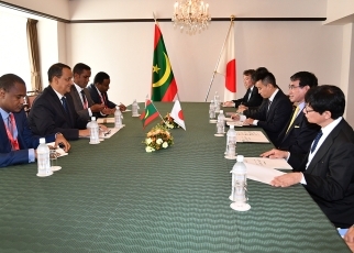 Japan-Mauritania Foreign Ministers’ Meeting 3