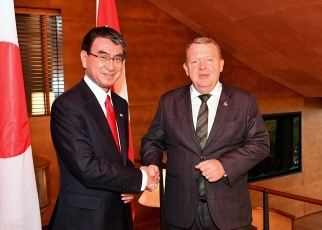 Foreign Minister Kono pays a courtesy call on Prime Minister of the Kingdom of Denmark
