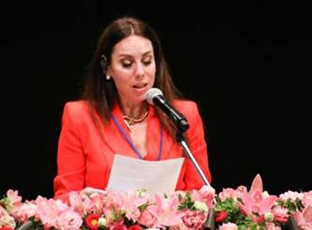 (Photo 3) Keynote speech by Ms.Yolanda Perdomo, <br>Director of UNWTO's Affiliate Members Programme