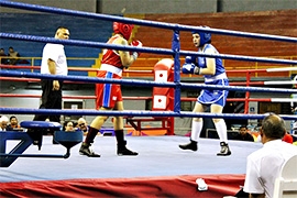 （Photo1）Costa Rican Boxers Fight on a Japanese Ring