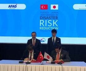 Signing of a Memorandum of Cooperation on Disaster Risk Reduction between Japan and Turkey1