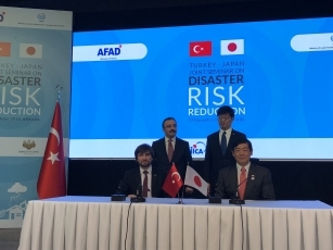 Signing of a Memorandum of Cooperation on Disaster Risk Reduction between Japan and Turkey 2