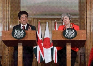 (Photo6) Japan-UK joint press conference 2