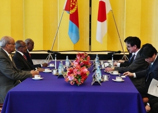 Japan-Eritrea Foreign Ministers’ Meeting and Working Lunch 3