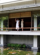 Cultural Event and Lunch between Mrs. Abe and Mrs. Trump 3