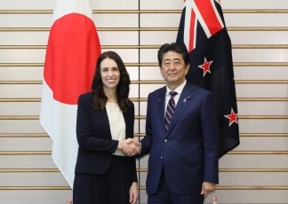 (Photo4) Japan-New Zealand Summit Meeting 4