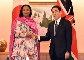Japan-Kenya Foreign Ministers’ Meeting 1
