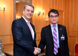 (Photo1) Meeting with WTO Director-General