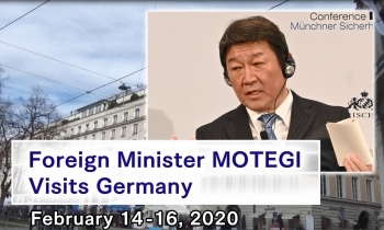 (Photo) Foreign Minister MOTEGI Visits Germany (YouTube Video)