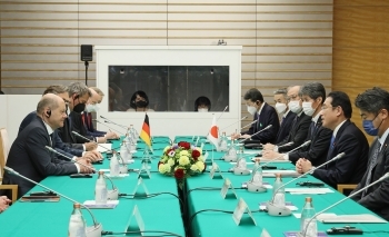 The state of Japan-Germany Summit Meeting
