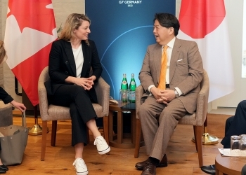 The state of Japan-Canada Foreign Ministers' Meeting
