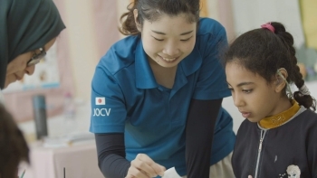 (Photo 1) Japan Overseas Cooperation Volunteers