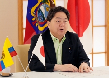 Mr. HAYASHI Yoshimasa, Minister for Foreign Affairs of Japan
