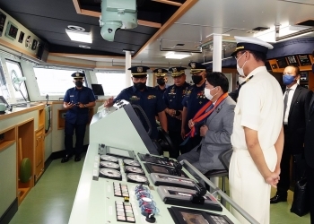 Photo of visiting the headquarters of the PCG.