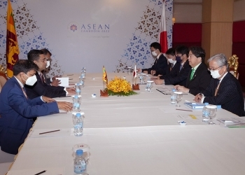 (Photo) Japan-Sri Lanka Foreign Ministers’ Meeting