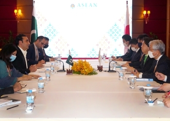 (Photo) Japan-Pakistan Foreign Ministers’ Meeting