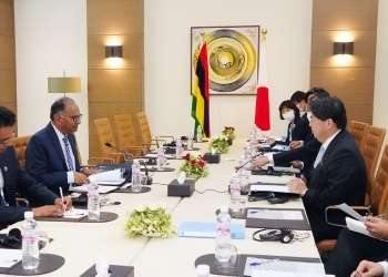 (Photo) Japan- Mauritius Foreign Ministers’ Meeting