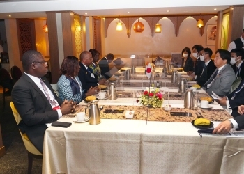 (Photo) Foreign Minister Hayashi’s Working Lunch with Prime Minister ACHI of Côte d’Ivoire