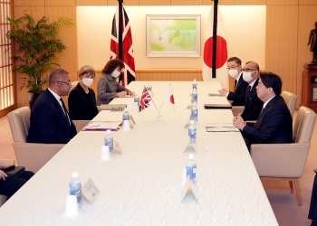 (Photo) Japan-UK Foreign Ministers’ Meeting