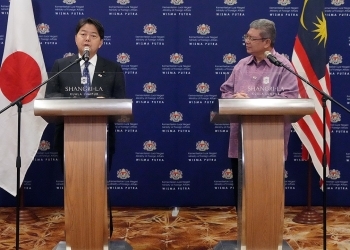 (Photo) Japan-Malaysia Foreign Ministers' Joint Press Conference