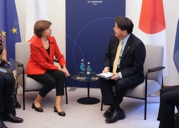Photo of the Japan-France Foreign Ministers’ Meeting