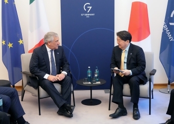 Photo of the Japan-Italy Foreign Ministers’ Meeting