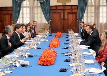 Japan-Ecuador Foreign Ministers' Working Lunch