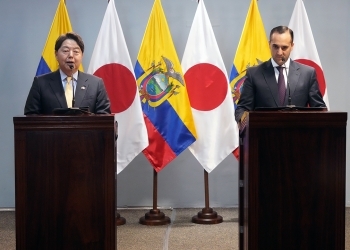 Japan-Ecuador joint press announcement