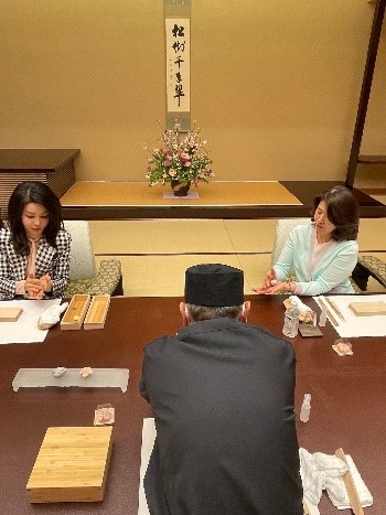 (Photo) Meeting between Mrs. KISHIDA and Mrs. KIM Keon Hee, First lady of the Republic of Korea
