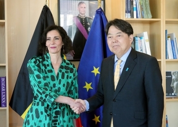 (Photo) Japan-Belgium Foreign Minister’s Meeting