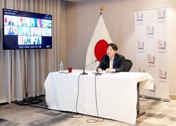 (Photo) Foreign Minister HAYASHI’s Attendance at the First G7 Trade Ministers’ Meeting