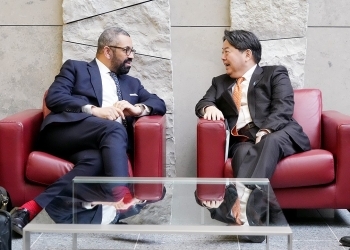 (Photo) Japan-UK Foreign Ministers’ Informal Talks