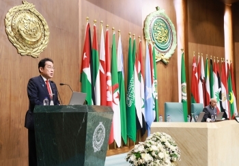 (Photo) Visit to the League of Arab States headquarters
