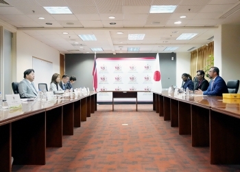 Ministers at the meeting