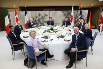 (Photo) G7 Leaders paticipates working dinner