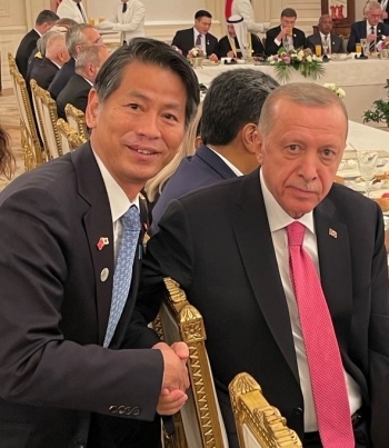 Special envoy YAMADA attended the inauguration ceremony for President Erdoğan of Türkiye.