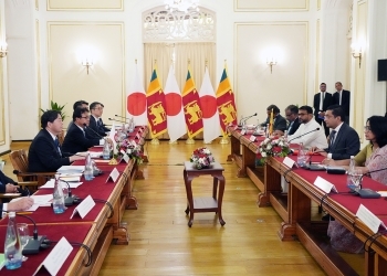 (Photo) Japan-Sri Lanka Foreign Ministers’ Meeting