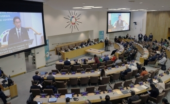 Prime Minister Kishida participating in the UNGA High-Level Meeting on Universal Health Coverage