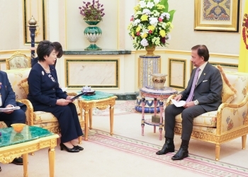 (Photo) Audience with His Majesty Sultan Haji Hassanal Bolkiah of Brunei Darussalam