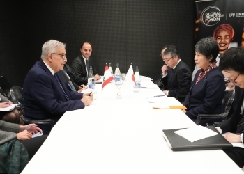 (Photo) Japan-Lebanon Foreign Minister’s Meeting