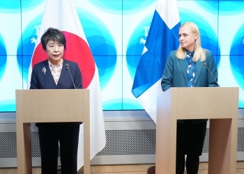 Japan-Finland Foreign Ministers’ Joint Press Conference