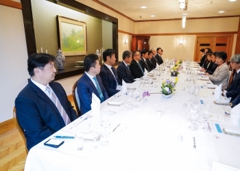 (Photo) Luncheon with Japanese business people in Türkiye.