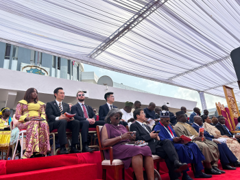 Mr. Fukazawa attended the Presidential Inauguration Ceremony