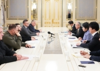 Courtesy call on President Zelensky