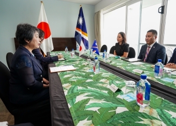 Meeting between Foreign Minister Kamikawa and Minister of Foreign Affairs and Trade Kaneko, Marshall