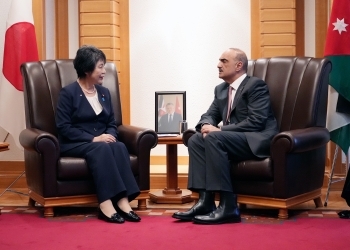 Meeting of Ms. KAMIKAWA, Foreign Minister with Dr. Bisher Hani Al-Khasawneh, Prime Minister of Jordan