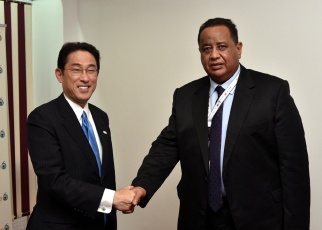 Japan-Sudan Foreign Ministers’ Meeting 1