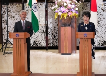 Press conference, Ms. KAMIKAWA, Minister for Foreign Affairs of Japan with Dr. Subrahmanyam Jaishankar, Minister of External Affairs of India